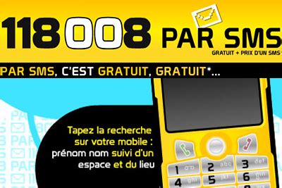 renseignements téléphoniques gratuits france.